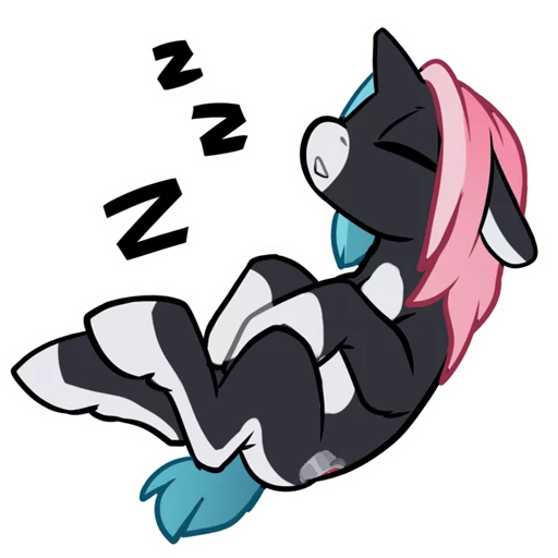 🌙 Стикер «Shaggy Pink» для Telegram