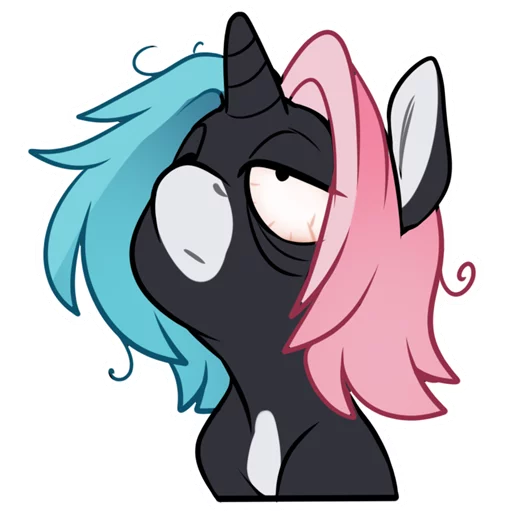 😞 Стикер «Shaggy Pink» для Telegram