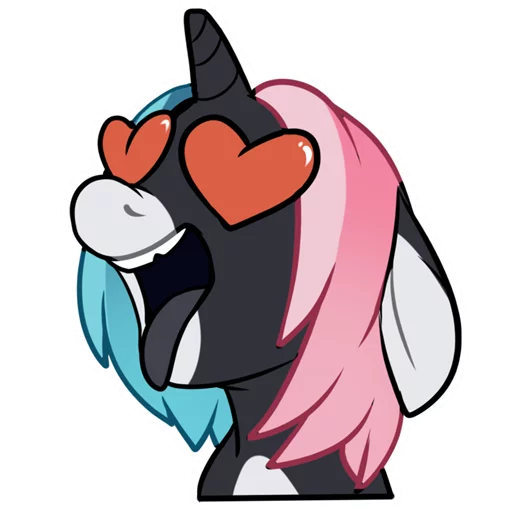 😍 Стикер «Shaggy Pink» для Telegram