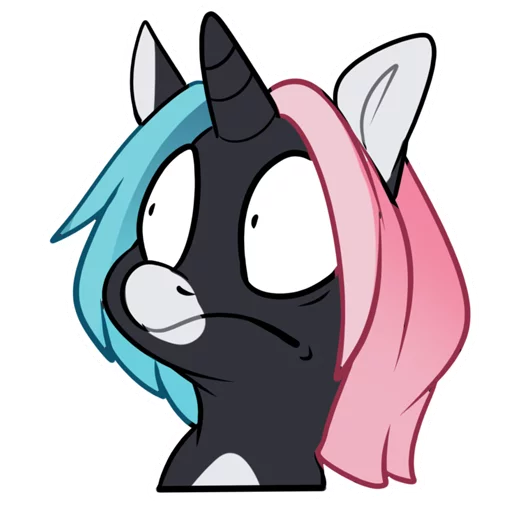 😧 Стикер «Shaggy Pink» для Telegram