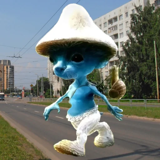 🍄 Стикер «шайлушай» для Telegram