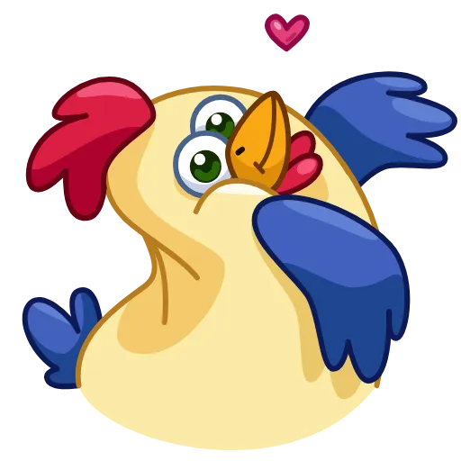 😘 Стикер «Shaitan Chick» для Telegram
