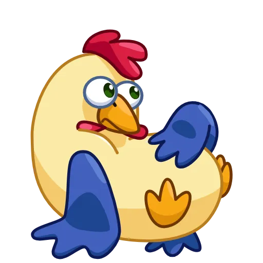 😳 Стикер «Shaitan Chick» для Telegram