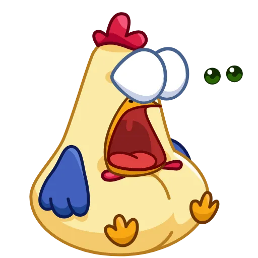 😲 Стикер «Shaitan Chick» для Telegram