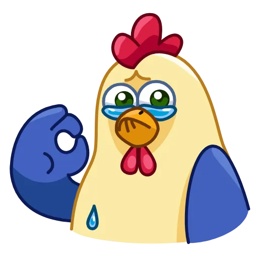😥 Стикер «Shaitan Chick» для Telegram