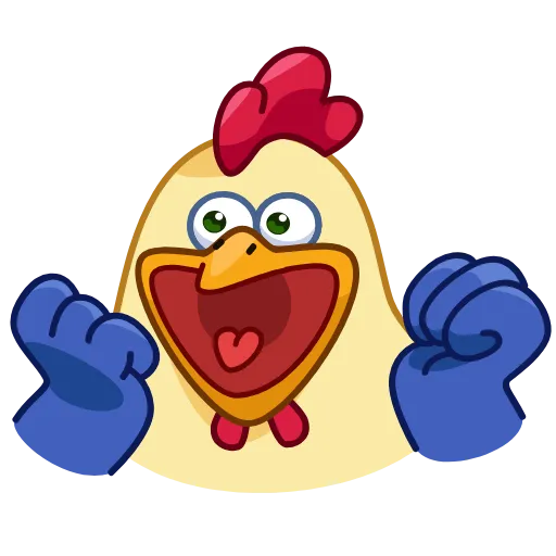 😃 Стикер «Shaitan Chick» для Telegram