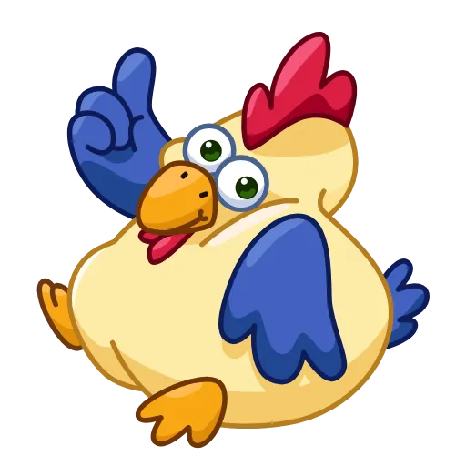 👍 Стикер «Shaitan Chick» для Telegram