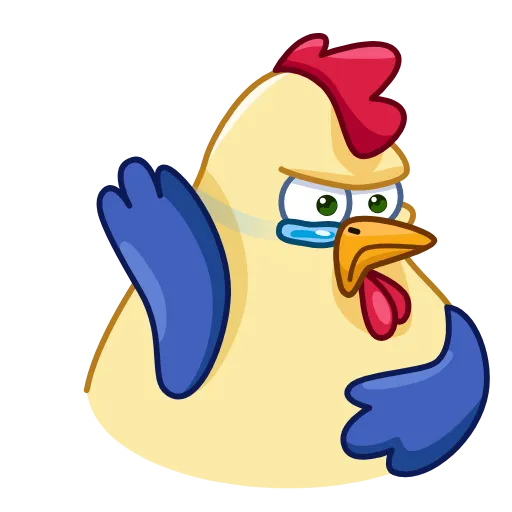 😢 Стикер «Shaitan Chick» для Telegram