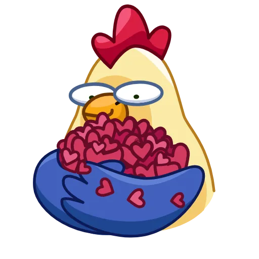 🥰 Стикер «Shaitan Chick» для Telegram