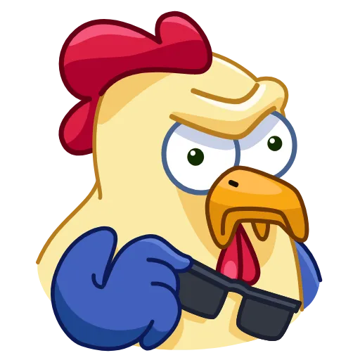 😠 Стикер «Shaitan Chick» для Telegram