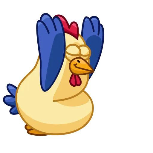 😌 Стикер «Shaitan Chick» для Telegram