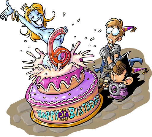 6⃣ Стикер «Shakes And Fidget» для Telegram