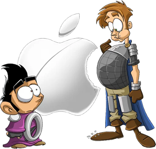 🍏 Стикер «Shakes And Fidget» для Telegram
