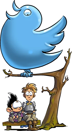 🦜 Стикер «Shakes And Fidget» для Telegram
