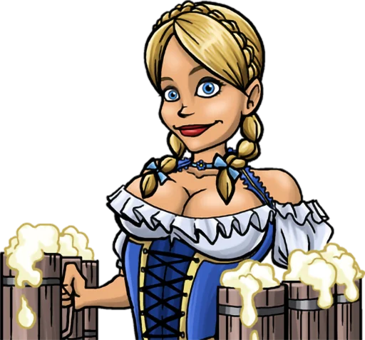 🍻 Стикер «Shakes And Fidget» для Telegram
