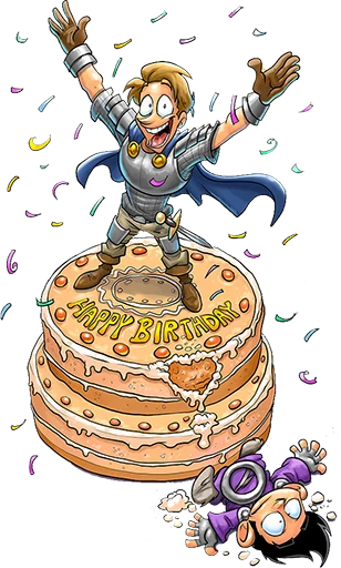 🎂 Стикер «Shakes And Fidget» для Telegram