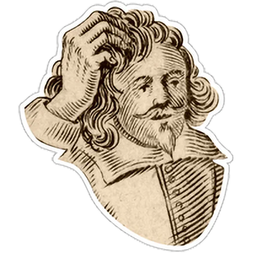 🤔 Стикер «Shakespeare» для Telegram