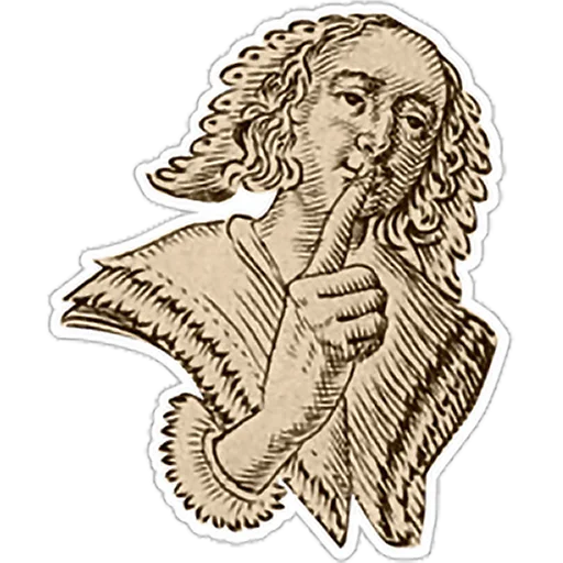 🤫 Стикер «Shakespeare» для Telegram