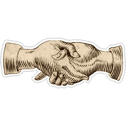 🤝 Стикер «Shakespeare» для Telegram