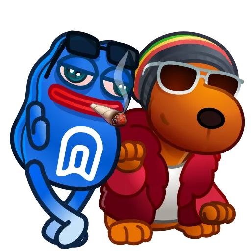 🤝 Эмодзи «Pepe, Redo и Фигурка Дурова» для Telegram