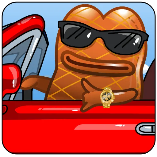 🚘 Эмодзи «Pepe, Redo и Фигурка Дурова» для Telegram