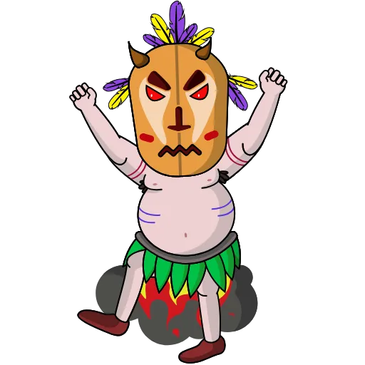 😙 Стикер «Shaman Bob» для Telegram