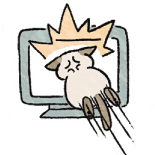 📺 Стикер «シャム猫あずき» для Telegram