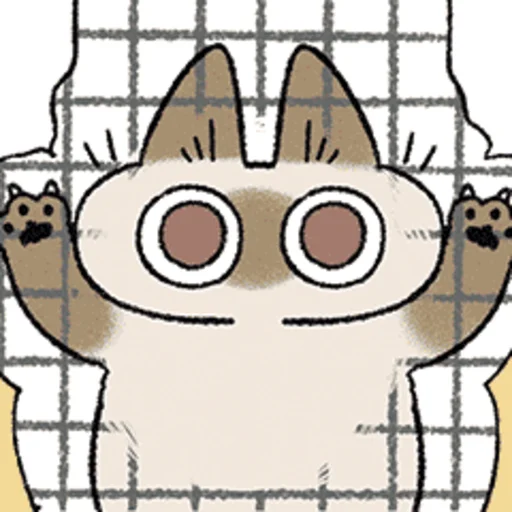😨 Стикер «シャム猫あずき» для Telegram