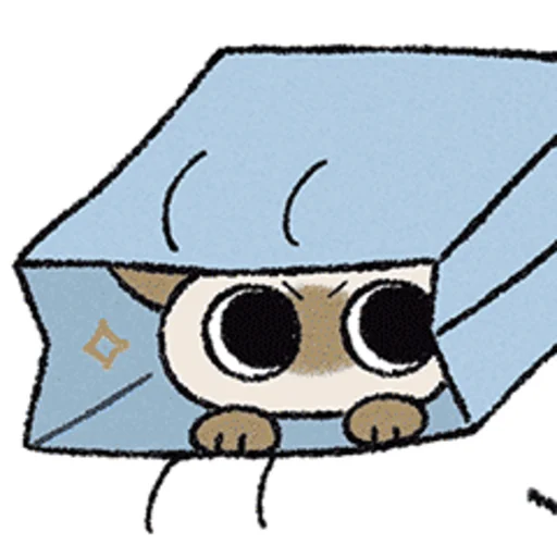 🧐 Стикер «シャム猫あずき» для Telegram