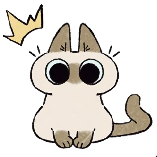 😳 Стикер «シャム猫あずき» для Telegram