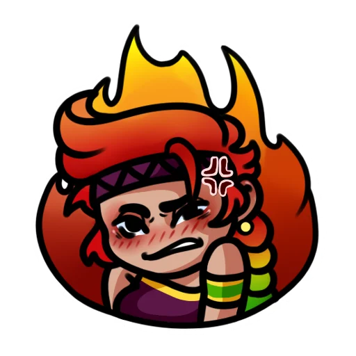 😡 Стикер «Brawl Stars Chibi» для Telegram