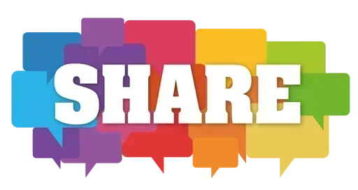 😍 Стикер «Share» для Telegram