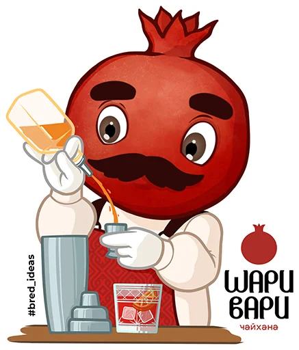 🍸 Стикер «ШариВариОРЕЛ» для Telegram
