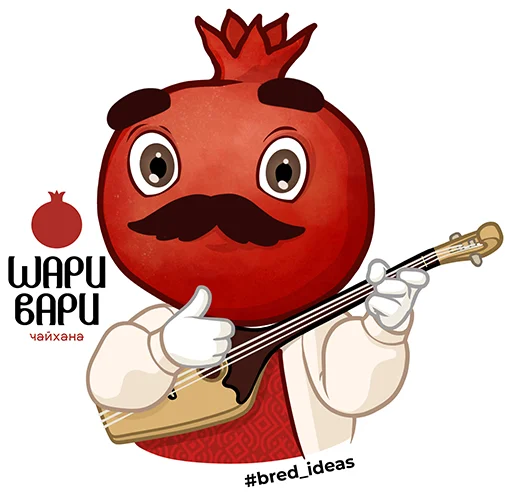 🪕 Стикер «ШариВариОРЕЛ» для Telegram