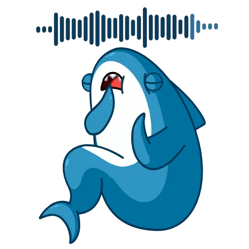 🥱 Стикер «Акулина» для Telegram