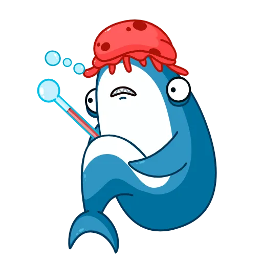 🤒 Стикер «Акулина» для Telegram