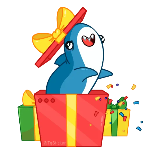🎁 Стикер «Акулина» для Telegram