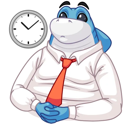⏳ Стикер «Shark Boss» для Telegram