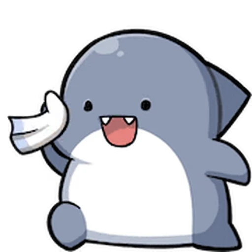 😛 Стикер «Акулка Caro» для Telegram