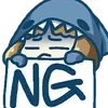 ⭐ Эмодзи «SHARK GIRL» для Telegram
