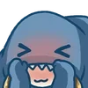 ⭐ Эмодзи «SHARK GIRL» для Telegram