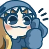 ⭐ Эмодзи «SHARK GIRL» для Telegram