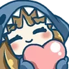 ⭐ Эмодзи «SHARK GIRL» для Telegram