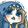 ⭐ Эмодзи «SHARK GIRL» для Telegram