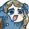 ⭐ Эмодзи «SHARK GIRL» для Telegram