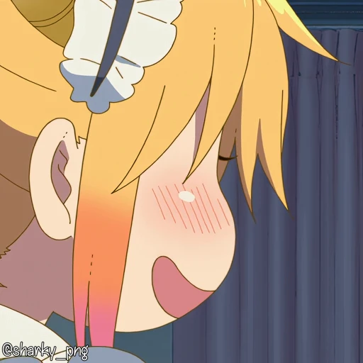 😏 Стикер «Maid Dragon» для Telegram