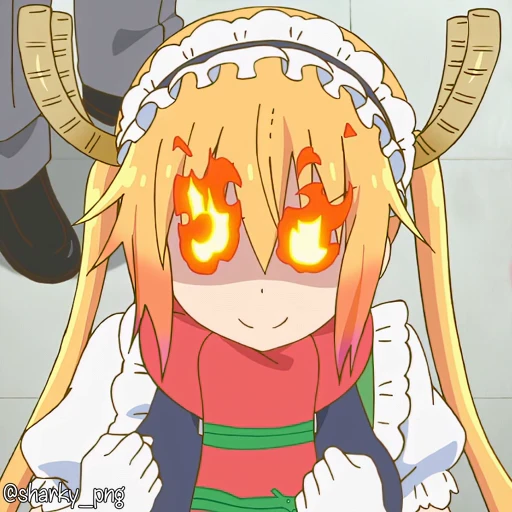🔥 Стикер «Maid Dragon» для Telegram
