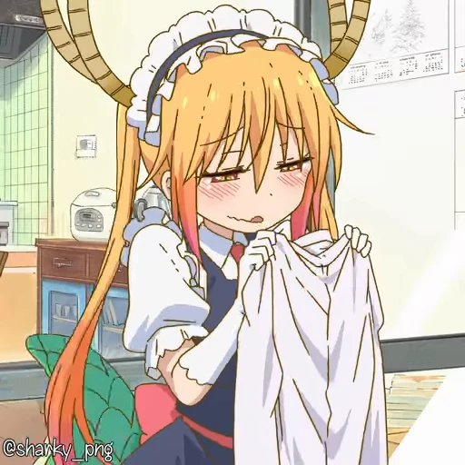 🫦 Стикер «Maid Dragon» для Telegram