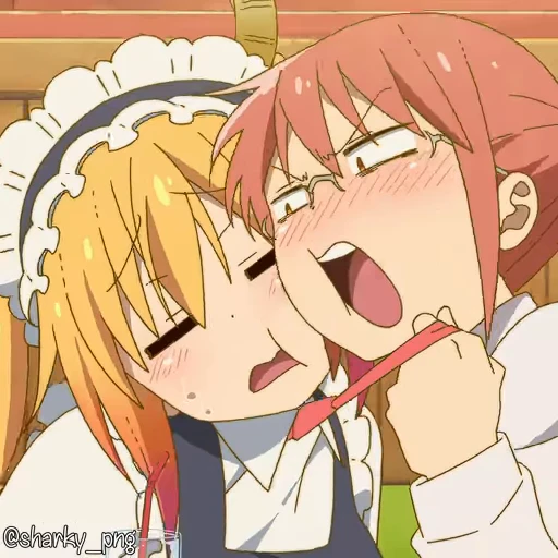 🤬 Стикер «Maid Dragon» для Telegram