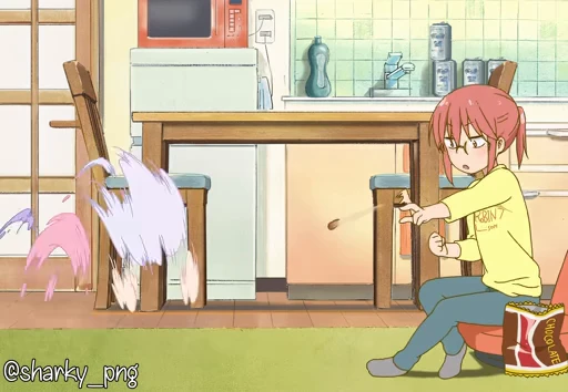 😋 Стикер «Maid Dragon» для Telegram